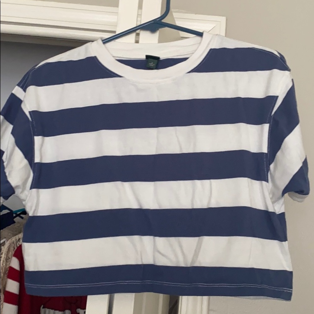 Stripped crop top